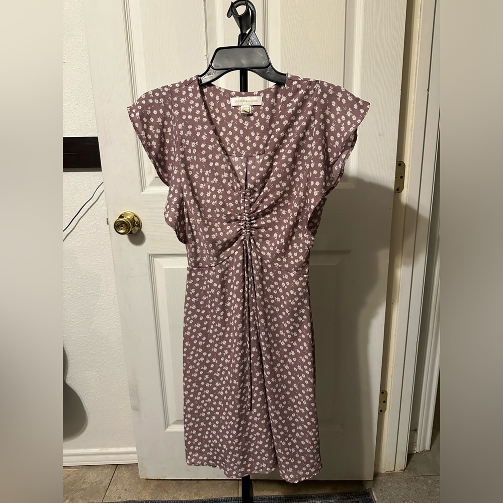 Floral Mauve Dress